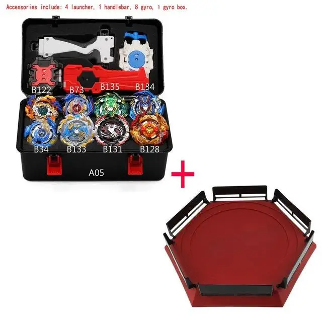 Горячие Стили волчок Beyblade Burst B139 B133 B131 B129 B127 B128 без Устройства Запуска коробка металлический пластик Fusion 4d Подарочные игрушки - Цвет: A 05