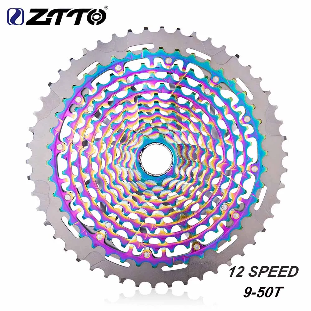 ZTTO MTB 12 Скоростей 9T 50T кассета Ultimate XD кассета Rainbow K7 375g 12V Ultralight 12s кассета 1299 k7 звездочка