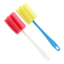 NICEYARD мягкая поролоновая щетка для мытья кружек кухонная чашка Очиститель Бутылка щетка с длинной ручкой многофункциональная посуда инструмент для очистки