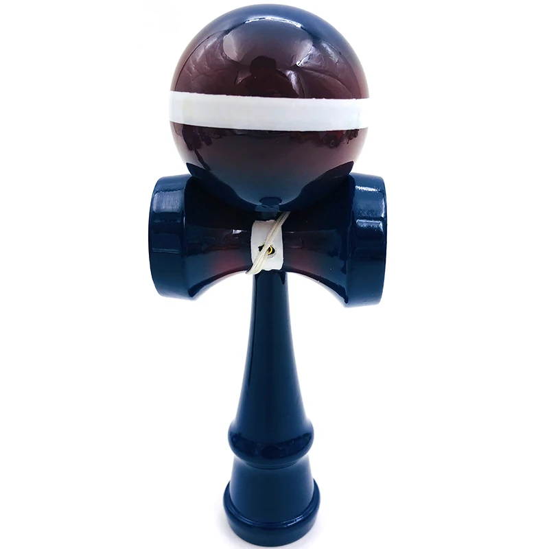 18 см, Профессиональная деревянная игрушка Kendama, граффити, цветные умелые шары для жонглирования, антистрессовый мяч, Спорт на открытом воздухе для детей, образование - Цвет: Gradient graffiti