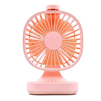 

Mini Desktop Fan Portable USB Charging 3 Speed Settings Air Cooler Home Travel A2UE