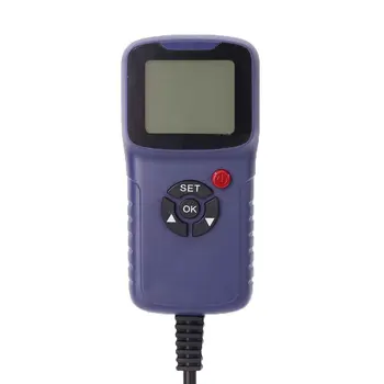 

12V Analyzer Diagnostic Tool Auto System Portable Universal Professional Car Battery Tester Voltage Ohm CCA LCD Display Digital