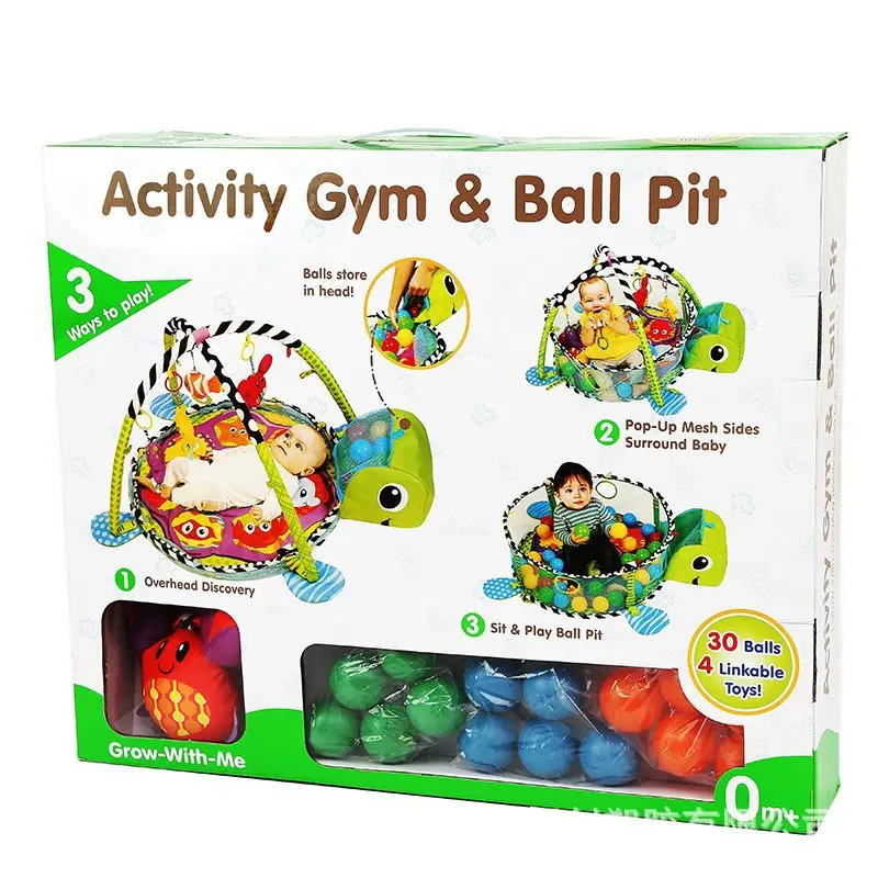 Baby Multi-function Fitness Frame Exercise Baby Anti-urine Crawling Play Mat Early Childhood Education Educational Toy Frame Sle