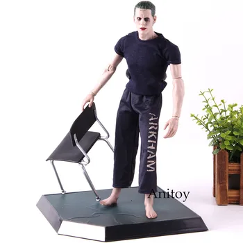 

Arkham Asylum The Joker Suicide Squad Action Figure 1/6 Scale Real Clothes PVC Movie Collection Model Toy Gift for Friends