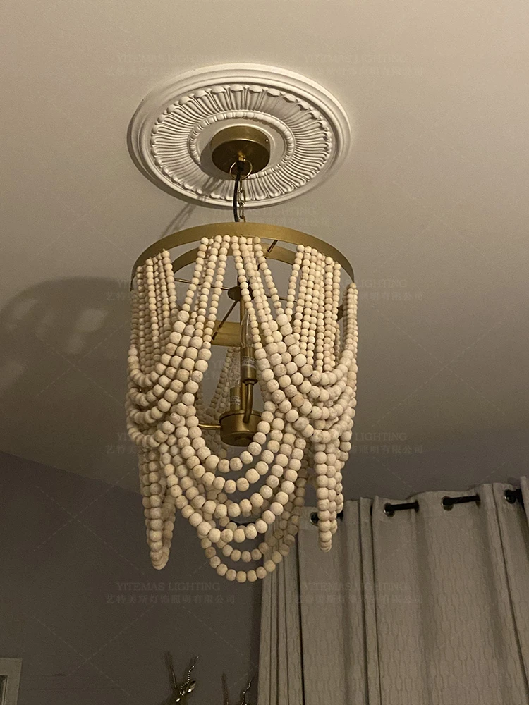 long chandelier Beaded chandeliers bedroom hanging lighting loft dining chandeliers gold kitchen lighting for living room staircase retro modern bedroom chandelier