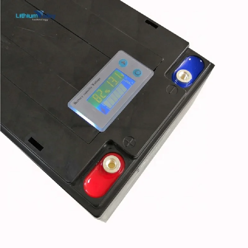 

12V 50AH LiFePO4 Battery pack for Solar ESS Electric Boat Yatch with Led display BMS Built In