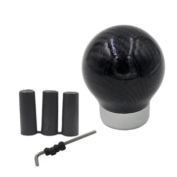 

Universal Car Gear Shift Knob Vehicle Manual Gear Knob Carbon Fiber Shifter Lever Automobiles Accessories