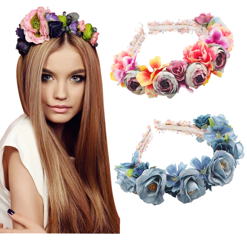 girls floral headbands