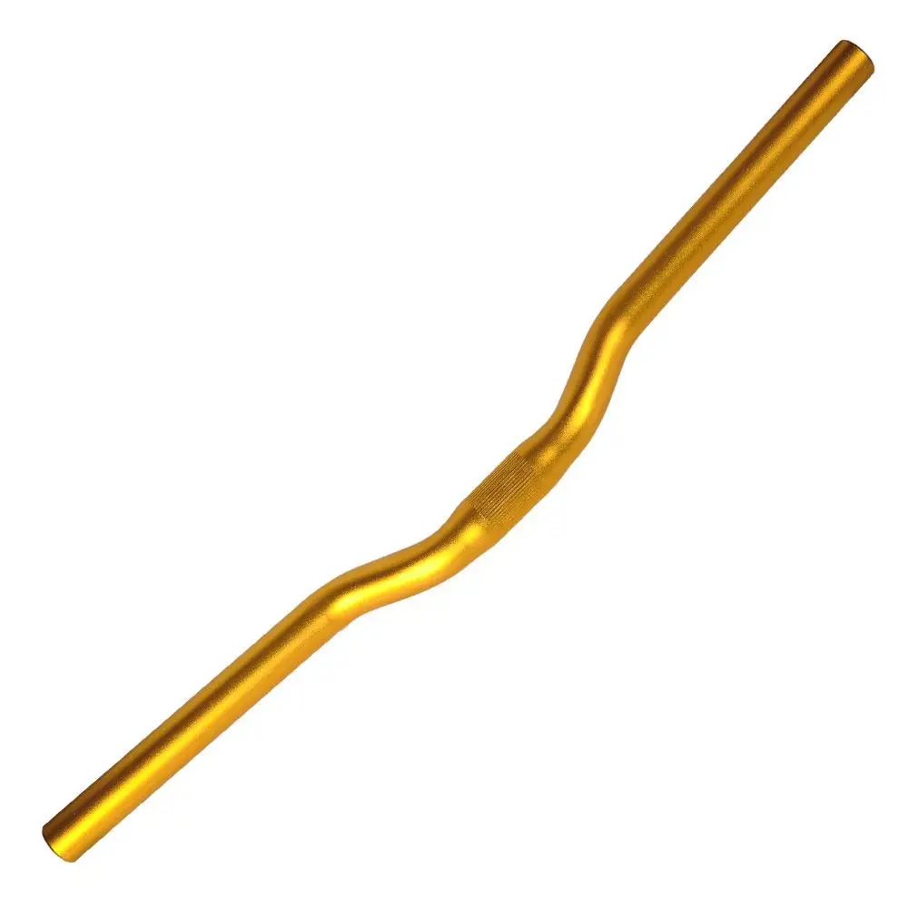 gold color Зажим 25,4 мм руль бар дорожный велосипед MTB сплав легкий многоцветный - Цвет: gold color