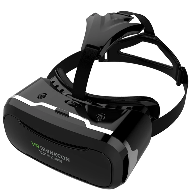 VR Очки виртуальной реальности коробка анти-синий 3D видео фильм VR очки Лен Виртуальная Google картон для Htc Vive Android iPhone - Цвет: VR