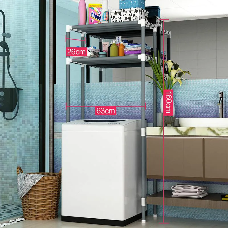 Многофункциональные полки для туалетных принадлежностей для ванной комнаты, органайзер, аксессуары, полка для дома, 3 уровня, кухонный стеллаж для хранения в ванной - Цвет: Style 7