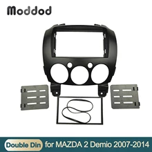 

Double Din Fascias For MAZDA 2 Demio 2007+ Radio Refitting Dash DVD Stereo Panel Mounting Installation Trim Kit Face Frame Bezel