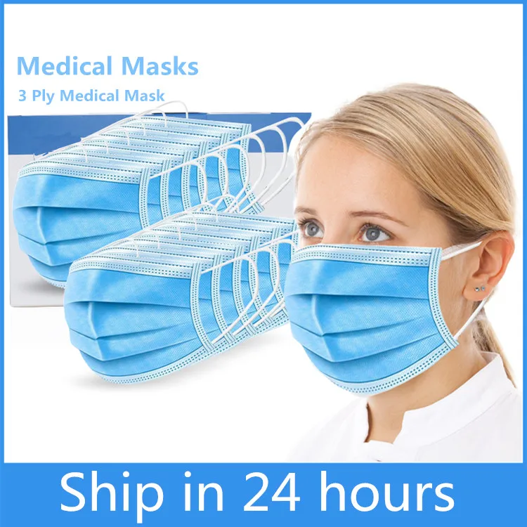

Anti-Pollution Anti Virus Mask dust protection Masks Disposable Face Elastic Bacteria Loop Disposable Dust Filter Safety Mask