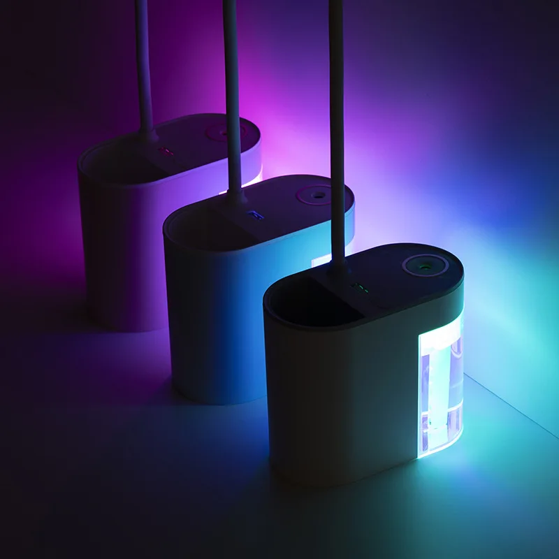 

Simple And Plain Humidifier Lamp-in-Creative Gifts Multi-functional Small Night Lamp New Style USB Humidifier