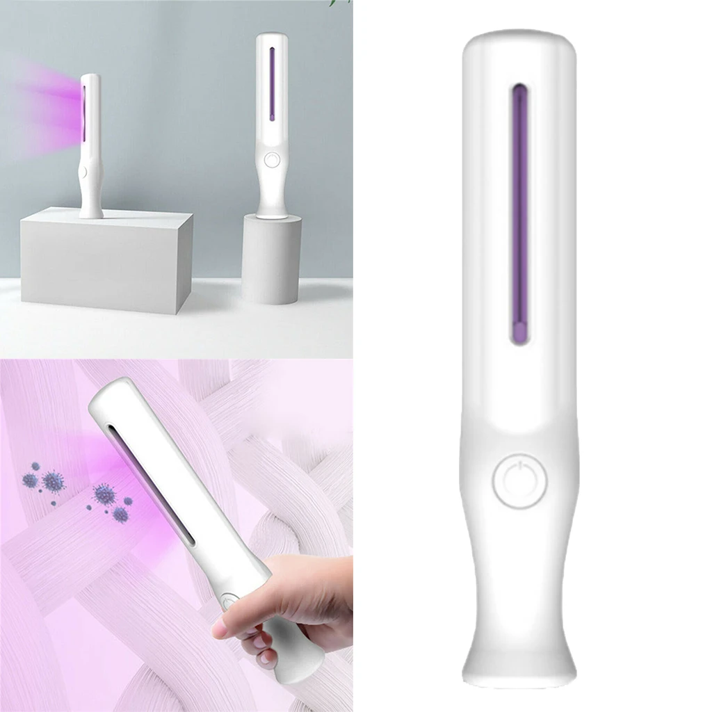 Portable Handheld UV Sterilizing Light UV Lamp Disinfector Lamp Easily Use 7W For Bedroom Cabinet Sterilization