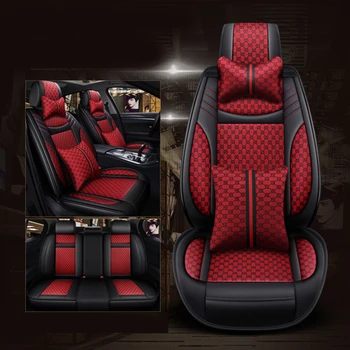 

11 kitsUniversal Automobile Seat set Universal Automobile Seat Cover Five-seater Car Chair Covers Front Rear Protective luxury