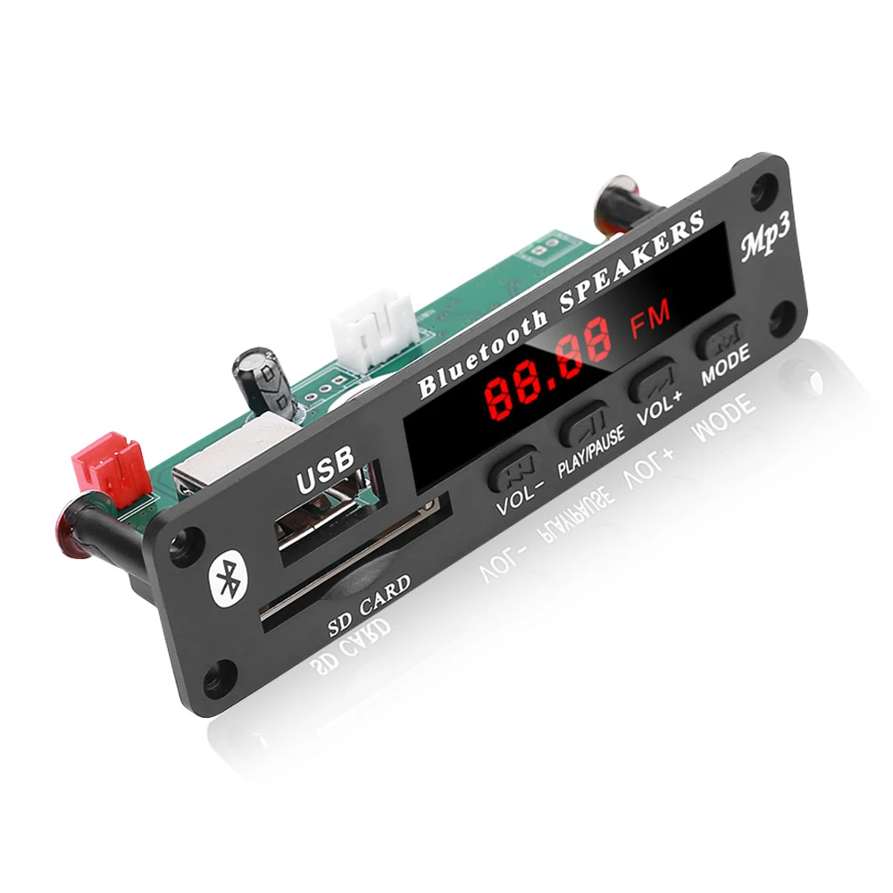 Vehemo USB SD FM Bluetooth WMA декодер автомобиля MP3 декодер доска прочный радио модуль аксессуары авто