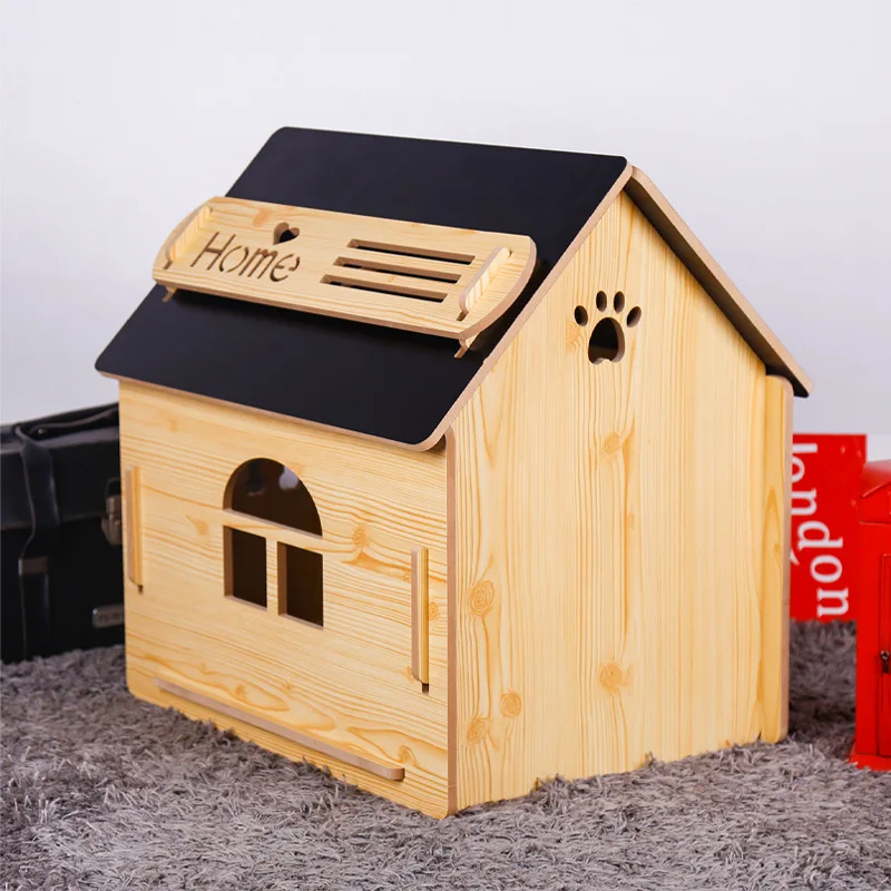 https://ae01.alicdn.com/kf/Hd9dd6cb8610f449989a76db8ffd05610m/New-Wooden-Dog-Villa-mat-cat-house-wooden-Dog-House-Dog-Kennel-Outdoor-Pet-house-Wood.jpg