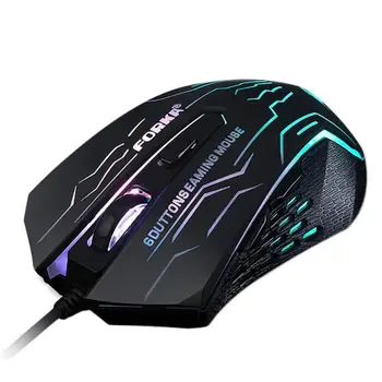 

3200 DPI LED Optical 6D USB Wired Gaming Game Mouse Low noise Ergonomic Computer Silent PC Laptop Accessories