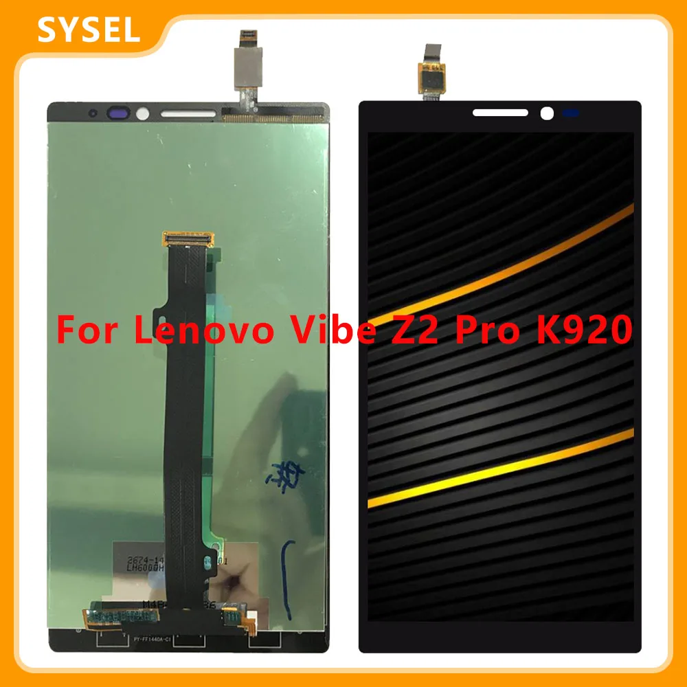 For Lenovo Vibe Z2 Pro K920 LCD Display Digitizer Touch Screen Sensor Assembly with Free Tools | Мобильные телефоны и
