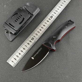 

VG10 straight knife knives hunting knife survival G10 handles fixed blade knife outdoor camping knifes csgo utility EDC knive