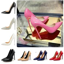 Tacones/обувь; женские туфли-лодочки на высоком каблуке 11 см; пикантные женские свадебные туфли с острым носком; Talon Femme; черные туфли на каблуке; большие размеры; ggxSa