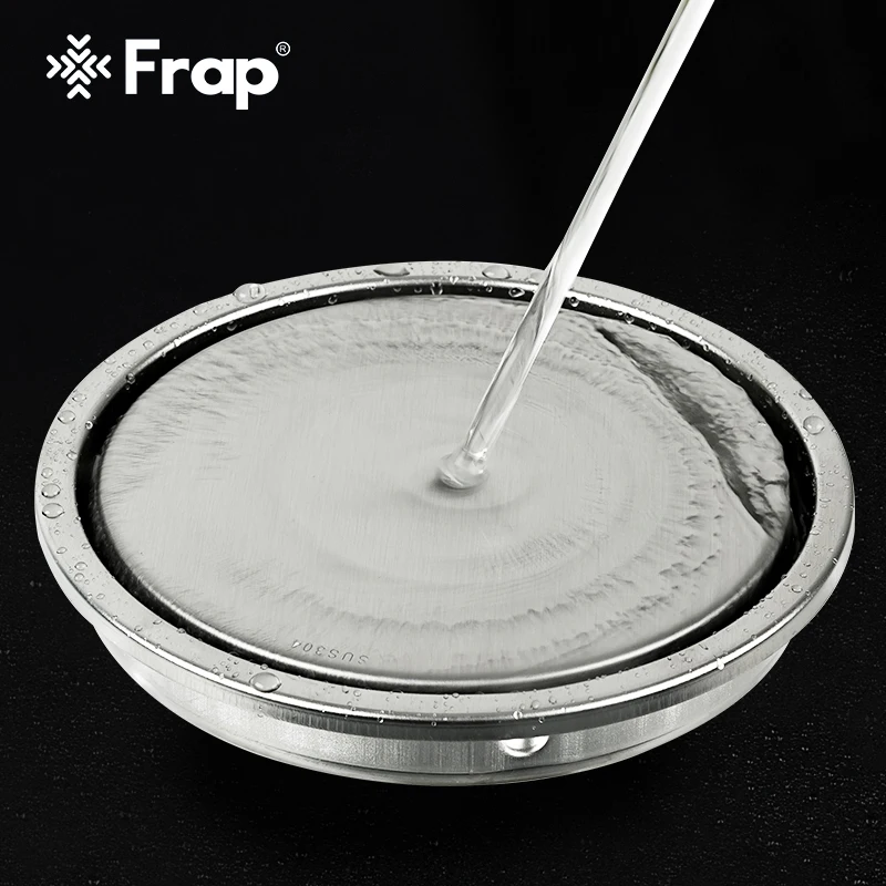 

Frap Hot Sale Round Shower Floor Drain Anti-odor Bathroom Floor Drain Waste Drainer Floor Deodorization Type Copper Cover Y38101