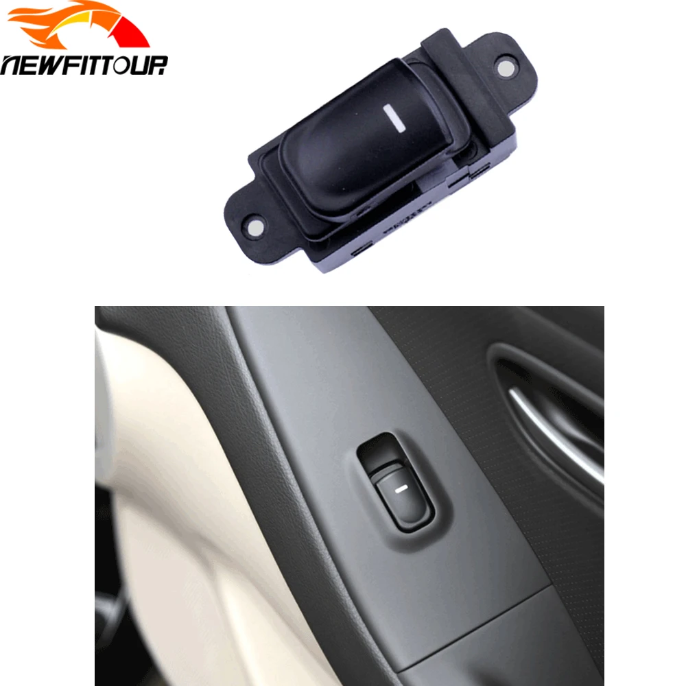 Window Switch Single Door Passenger Side Glass Lift Window Control