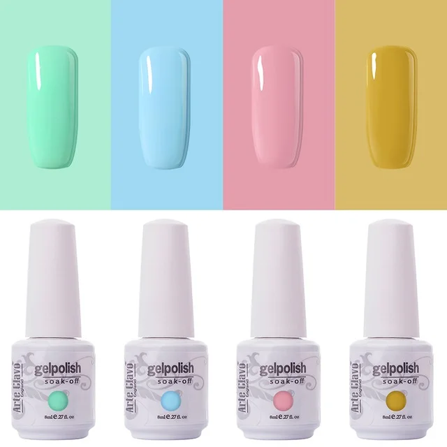 X4-1 Arte Clavo дизайн ногтей 85 цветов 8 мл маникюрный лак Soak Off Esmalte Гель-лак светодиодный набор гель-лаков для ногтей УФ-лак - Цвет: X4-1