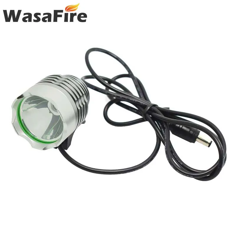 WasaFire XML T6 велосипедный передний светильник 1800lm светодиодный велосипедный головной светильник велосипедный налобный фонарь передний светильник с аккумулятором 18650+ задний светильник
