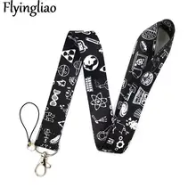 

Mathematical Physics Knowledge Lanyard for Keys Phone Cool Neck Strap Lanyard for Camera Whistle ID Badge Cute webbings ribbons