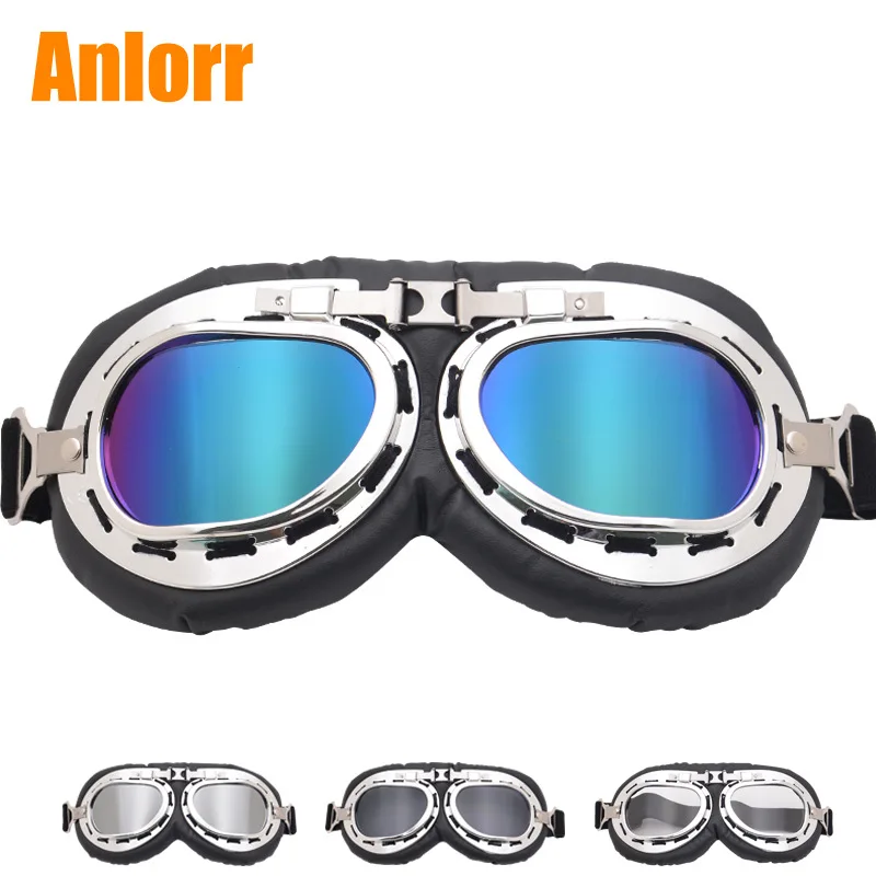 Harley Goggles мотоциклетные очки для верховой езды защитные очки ретро Второй мировой войны очки для спорта на открытом воздухе ветрозащитные защитные очки