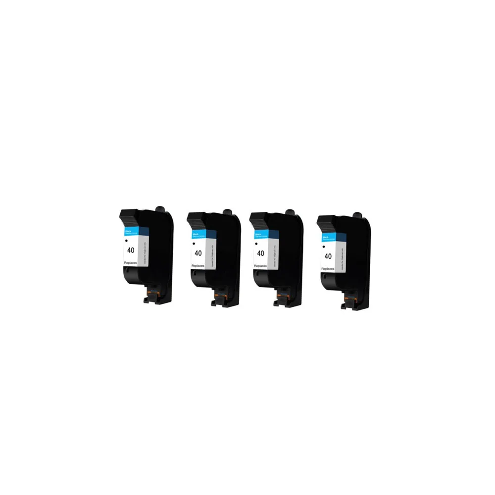 4x 51640A: 40; Цвета: чёрный, совместимые картриджи для hp40 44 Designjet 230 250c 330 350c 430 450c 455CA 488CA 650c 1200C принтеры