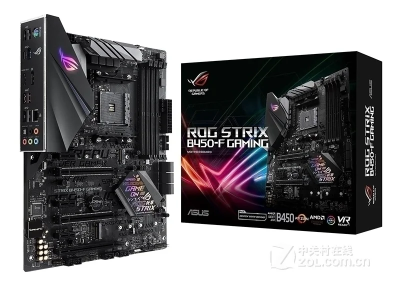 Best Price original motherboard for new ASUS ROG STRIX B450-F GAMING Socket AM4 DDR4 USB3.1 64G SATA3 B450 M.2 Desktop Motherboard