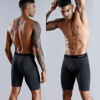BONITOS-Boxer Long en Coton Naturel Confortable et Doux pour Homme, Sous-Vêtement de Marque de Haute Qualité 2