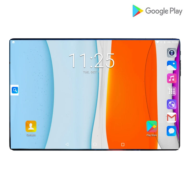 2020 New Design 10.1 inch Tablet PC Octa Core 6GB RAM 128GB ROM 1280*800 IPS 6000mAh Android 9.0 Du