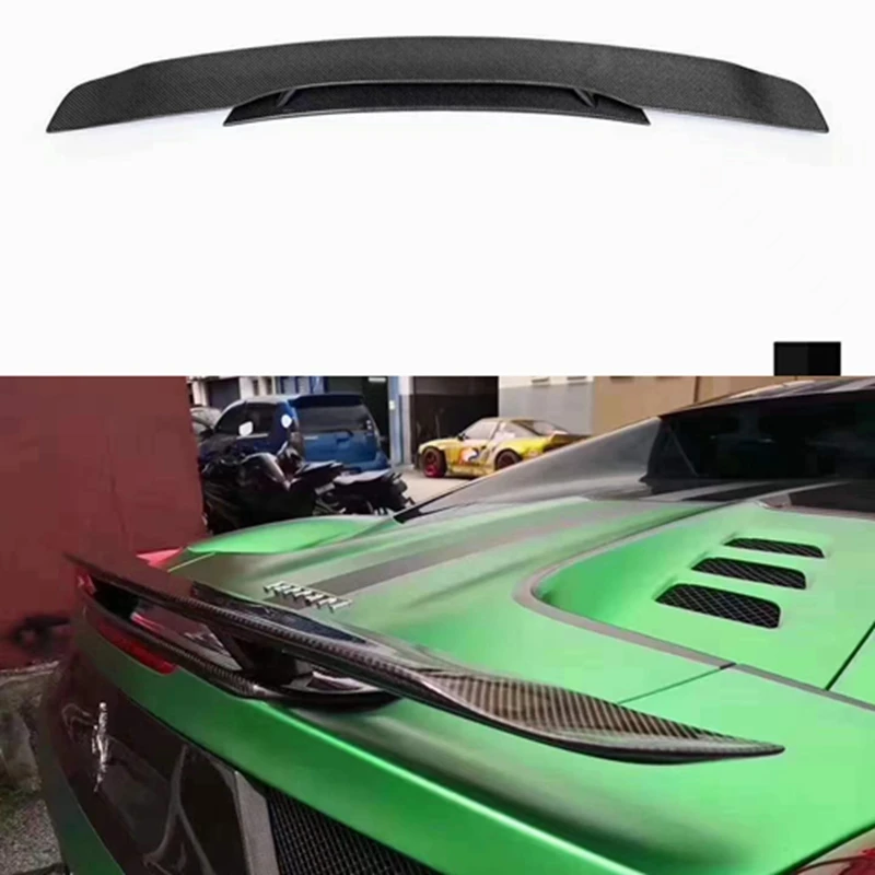 

For Ferrari 458 Coupe Convertible 2011 2012 2013 Car Styling Carbon Fiber Rear Roof Spoiler Tail Trunk Wing Decoration