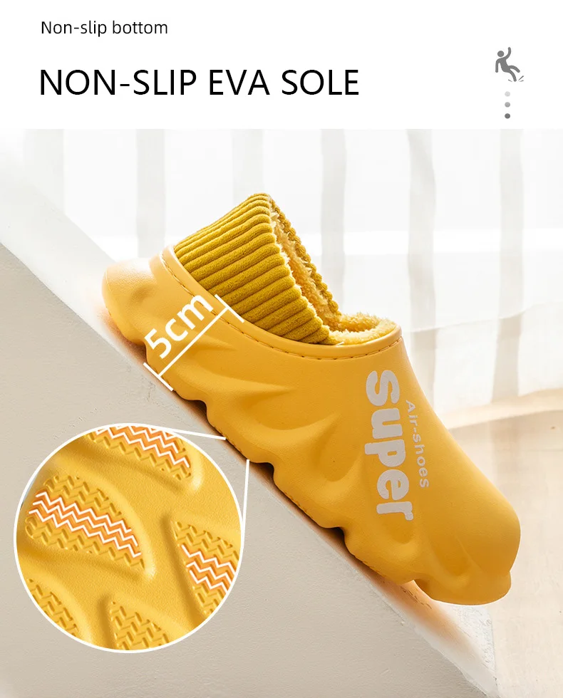 2021 New Winter Slippers Warm Men Shoes Waterproof Women Couples Non-Slip Plush Cotton Indoor Outdoor Cozy Home Autumn Thick Hee 2021 New Winter Slippers Warm Men Shoes Waterproof Women Couples Non-Slip Plush Cotton Indoor Outdoor Cozy Home Autumn Thick Hee