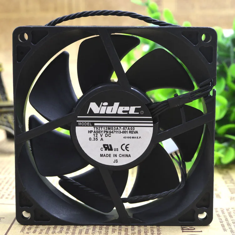 9225 DC12V 0.35a T92T12MS3A7-57A03 защиты электродвигателя Вентилятор охлаждения
