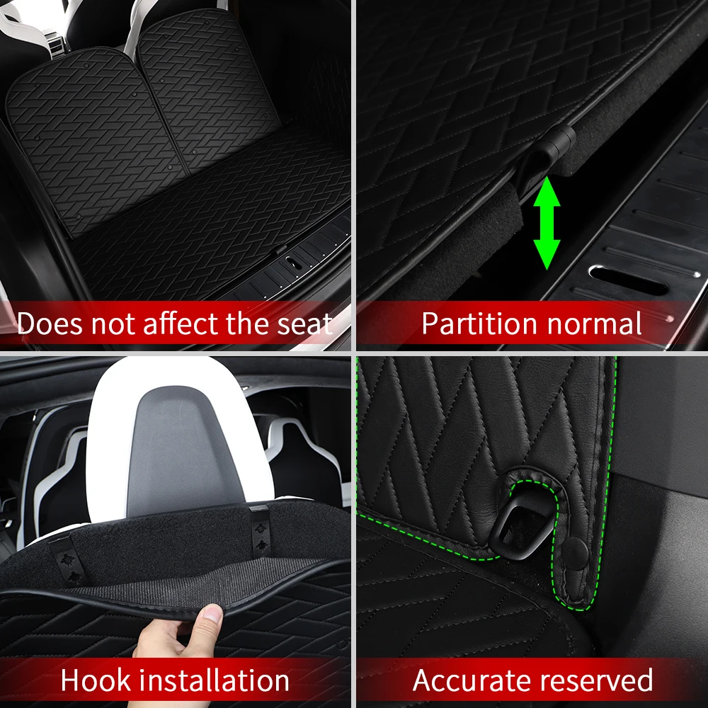 Trunk mat for Tesla model X accessories/car