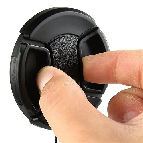 55 мм крышка объектива камеры, черный