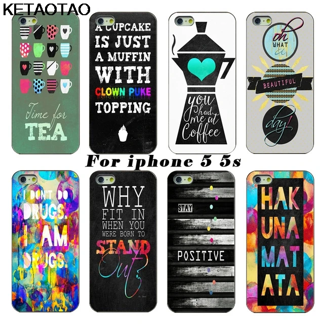 KETAOTAO Последняя мода защитный корпус для телефона чехол s для iPhone 4S SE 5C 5S 6 6S 7 8 Plus X Чехол Мягкий ТПУ резиновый силиконовый
