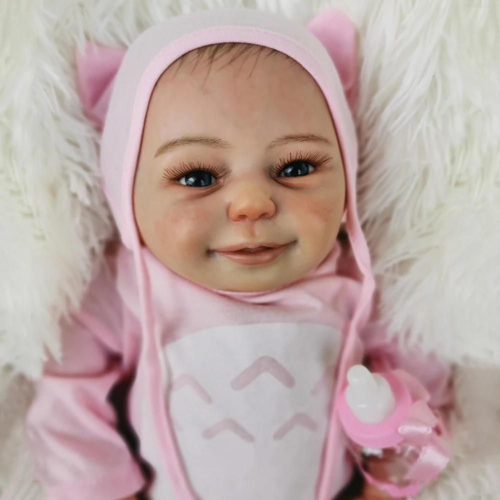 Reborn Baby Dolls Реалистичная богатая живопись 20 дюймов куклы живые Новорожденные