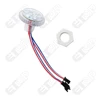 NEW Design Addressable 35mm Led Pixel Light;9Leds 5050;DC12V;2.16W;IP65;UCS2903 IC;Clear Flat Cover 4