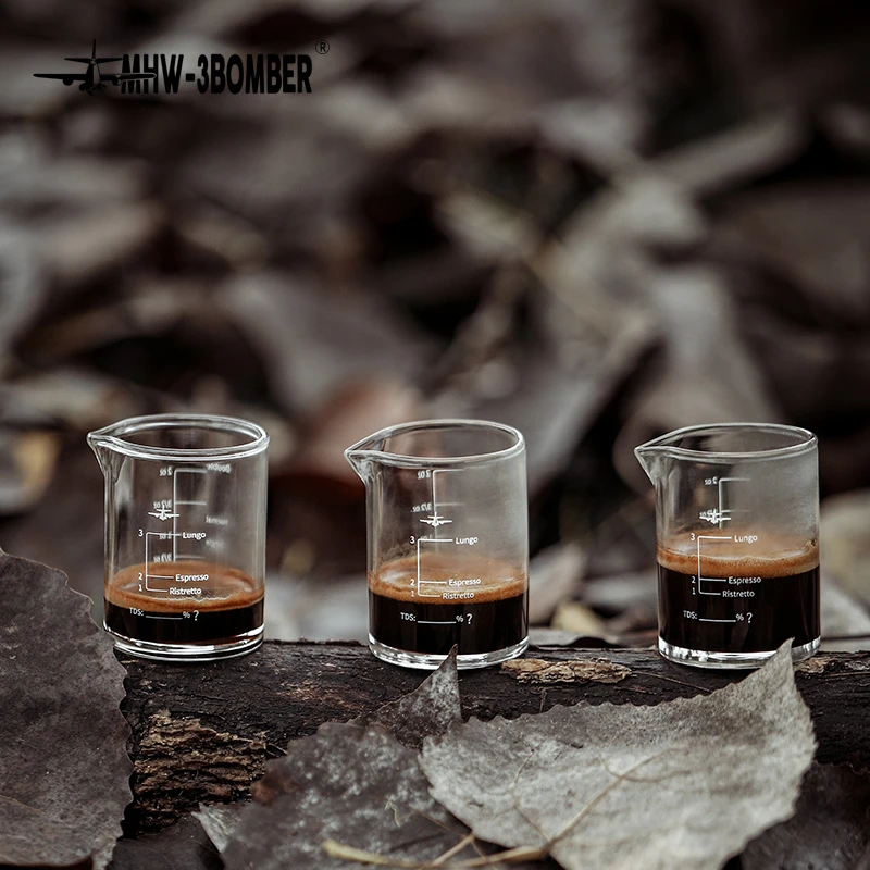 Espresso Shot Glas 70Ml Kopjes Koffie Maatbeker Clear Glazen Koffie Mok|Koffiekopjes & Mokken| -