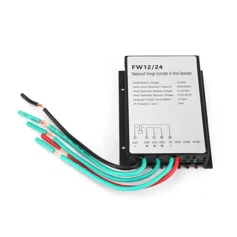 

FW12/24 Wind Turbinen Generator Waterproof Wind Generator Controller Regulator Alternator for Wind Generator