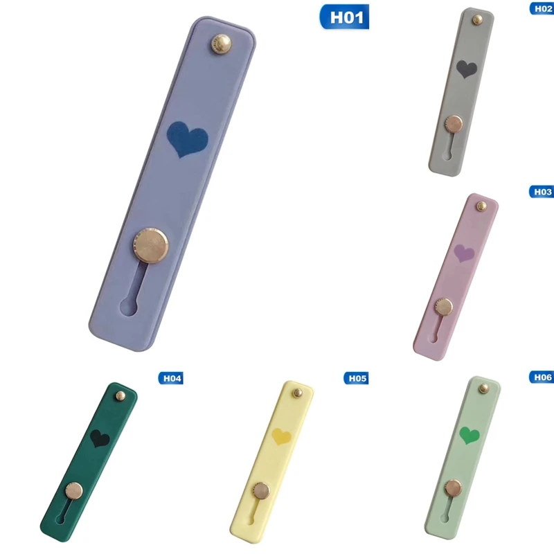  Universal Hand Band Halter Push-Pull Halterung Silikon Grip Stretch Stand Für iPhone U Typ Finger R