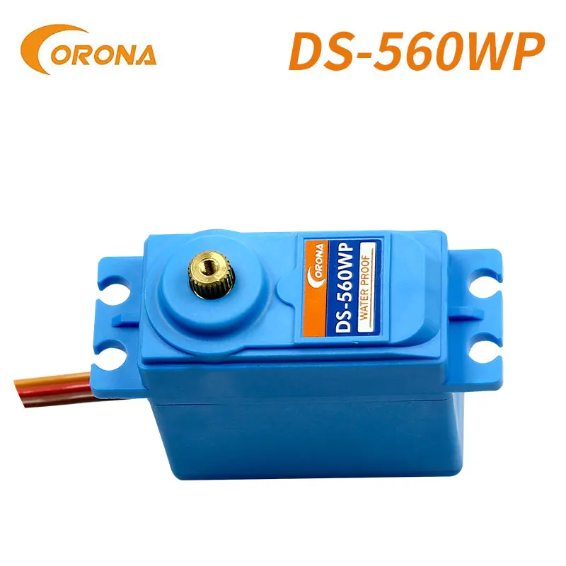 

Corona DS560WP waterproof high torque 15KG 0.16sec 63g metal gear servo motor For RC control driving flight Airplane