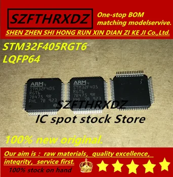 

SZFTHRXDZ 100% new original 2019+ (5PCS-10PCS) STM32F405RGT6 STM32F405 RGT6 LQFP64