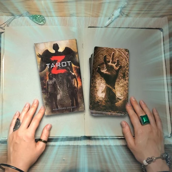 

78 Pcs English Luggage Tarot Deck Tarot Cards For Family Party Games Playing Card Entertainment Board Table Game Gift